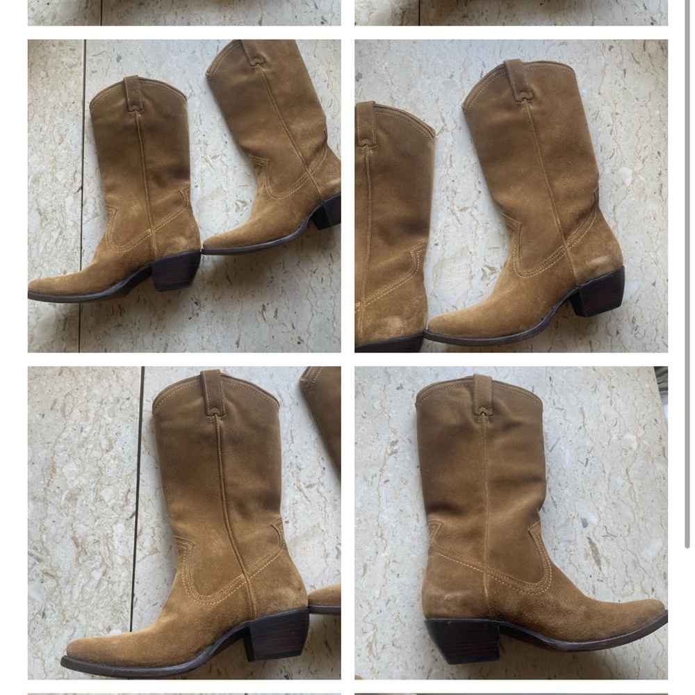 Frye Tan Suede Women's Boots